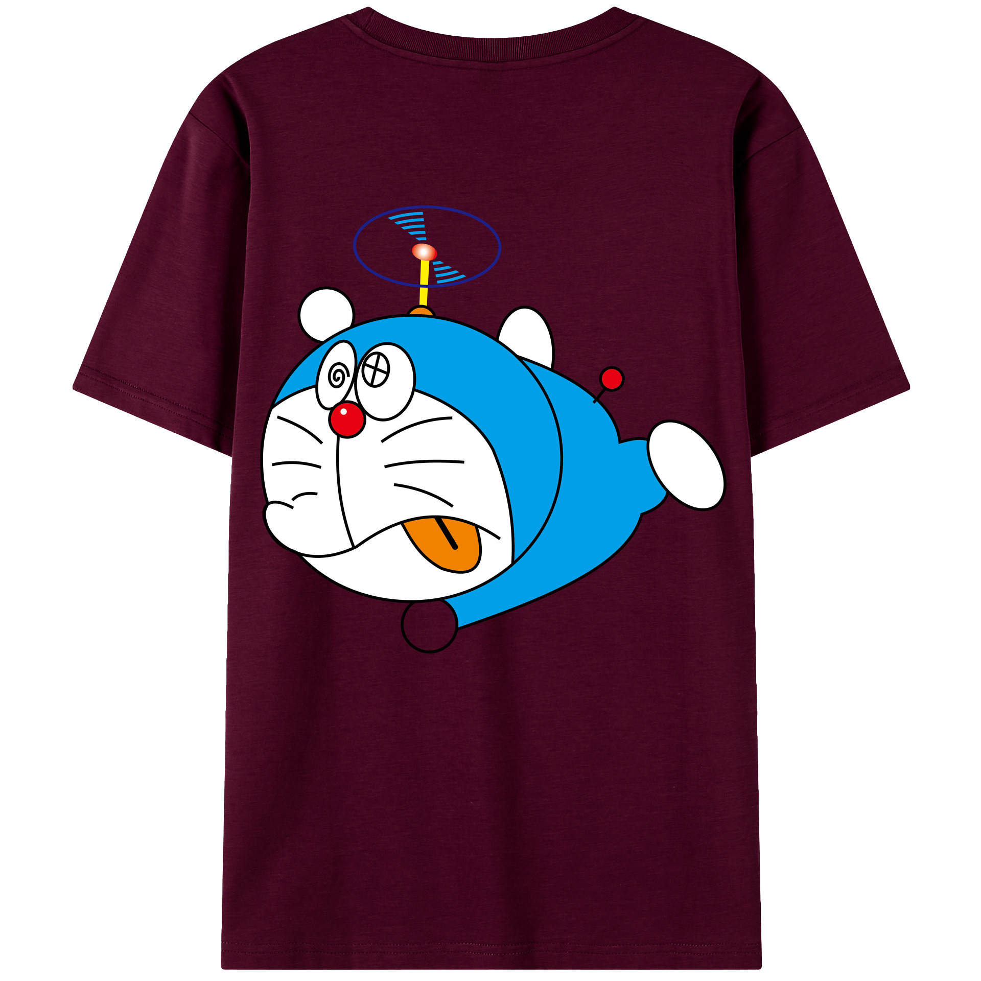 （画像用） ドラえもん Doraemon レディース半袖Tシャツ(バックプリント)